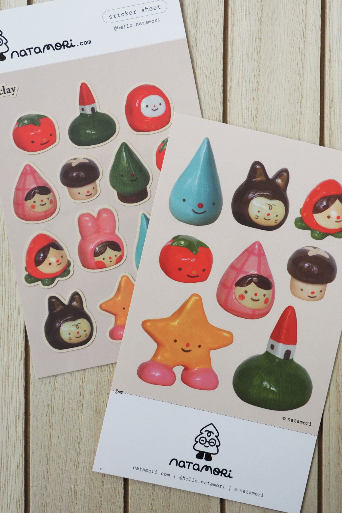 Clay - Sticker Sheet
