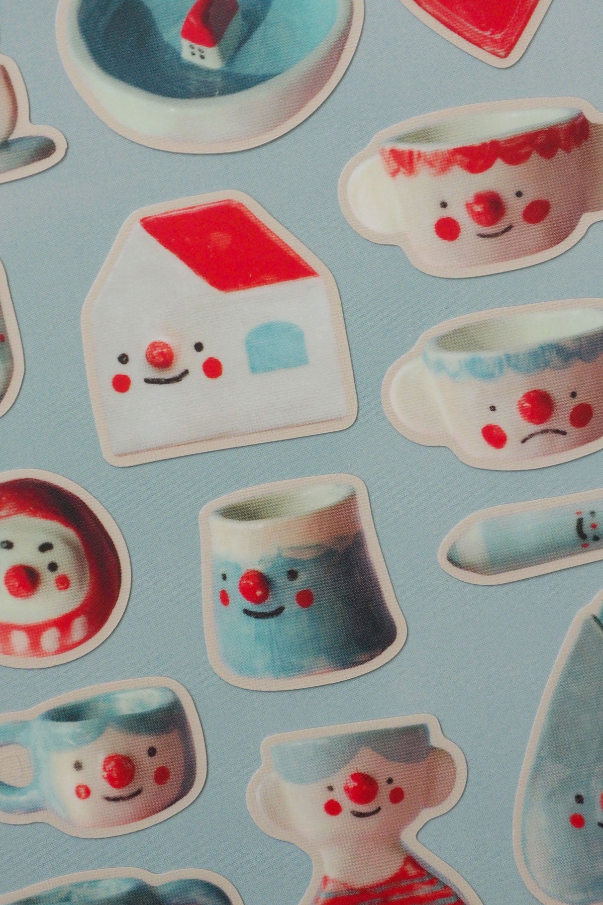 Red + Blue - Sticker Sheet