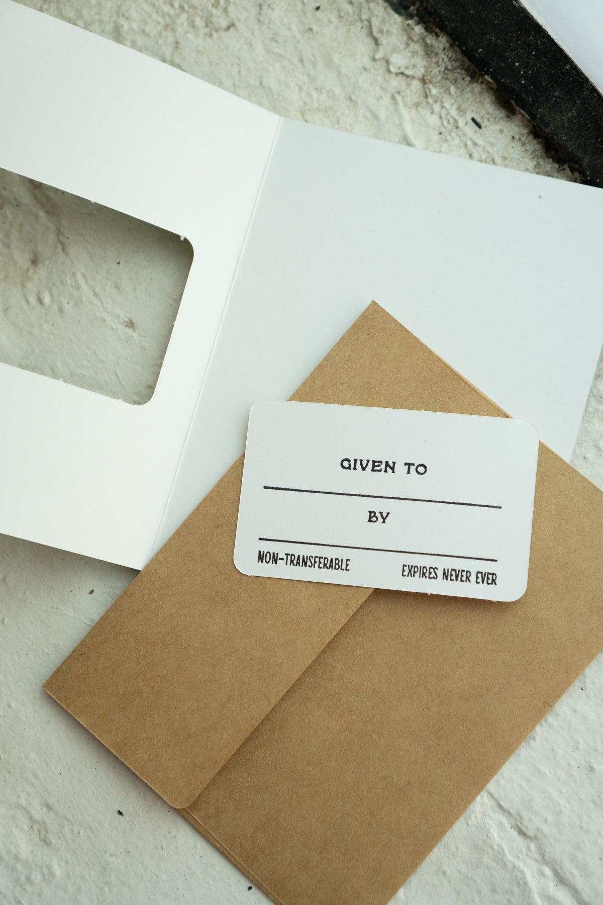 Infinite Therapy - Punch-Out Novelty Card