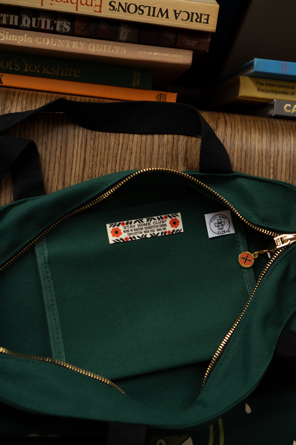 Oh Drat Big Zip Tote