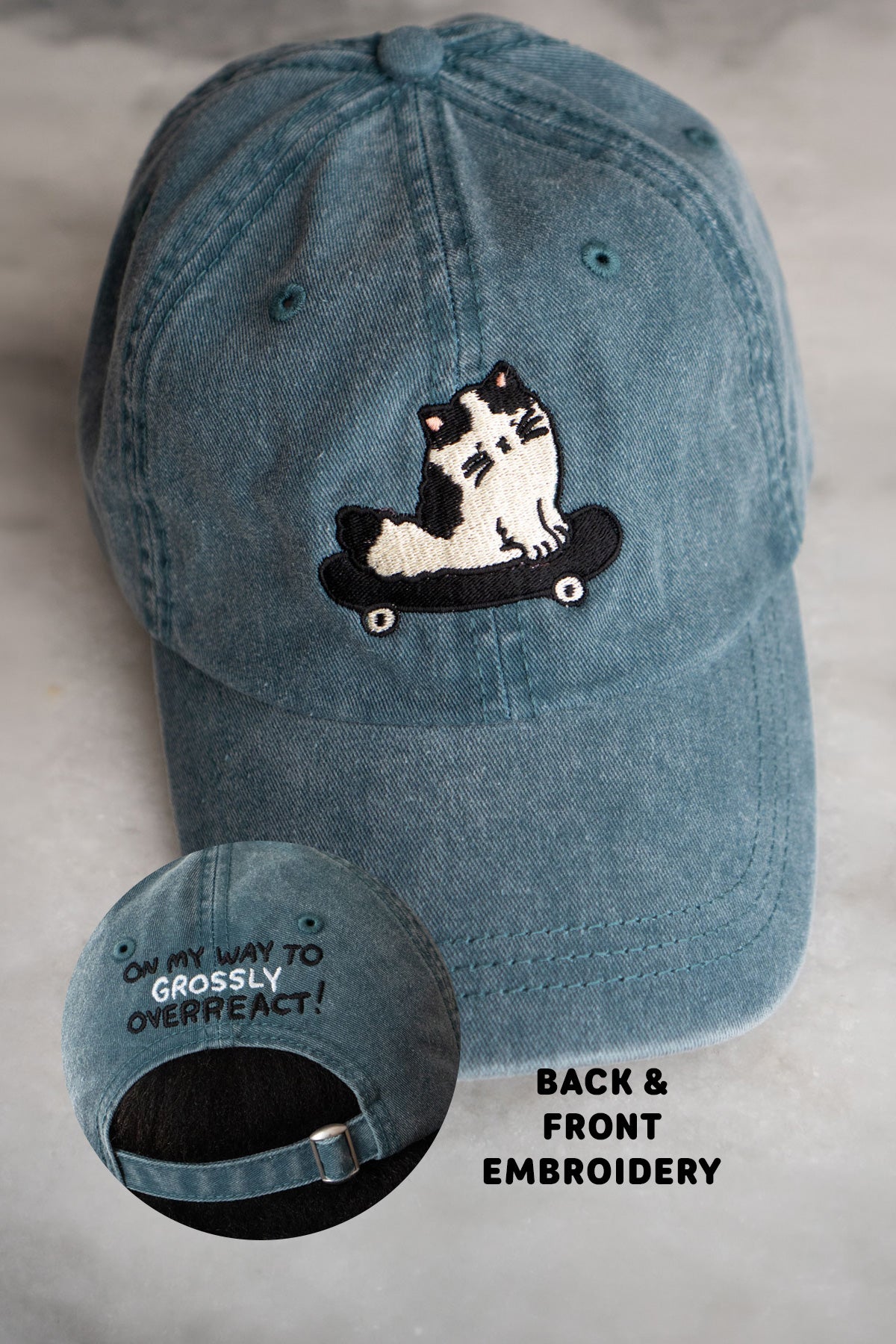 Casquette deux-côtés 'Overreact'