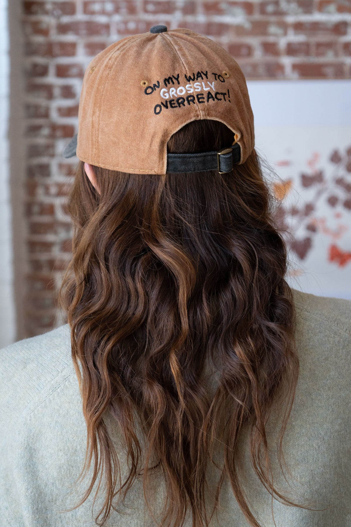 Overreact Front & Back Dad Hat