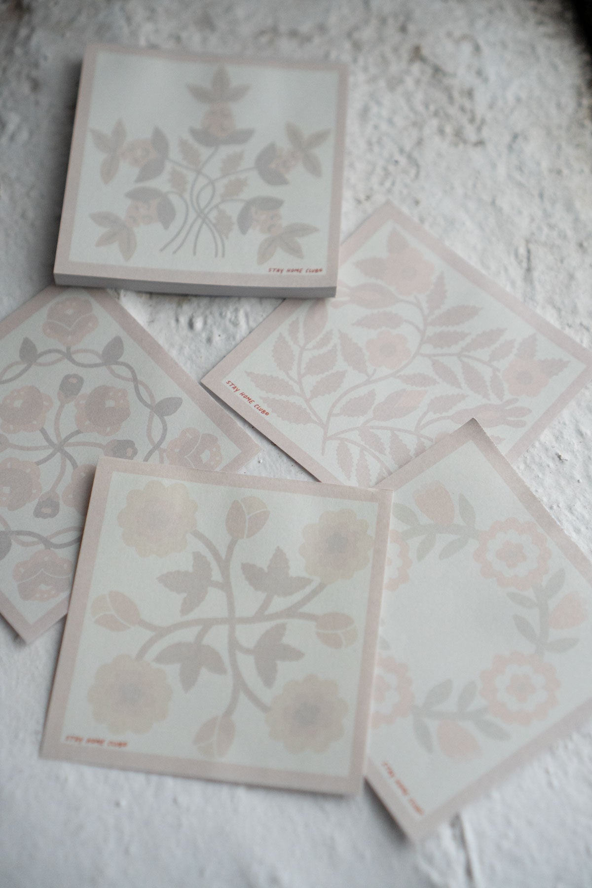 Quilt Block Notepad - Appliqué