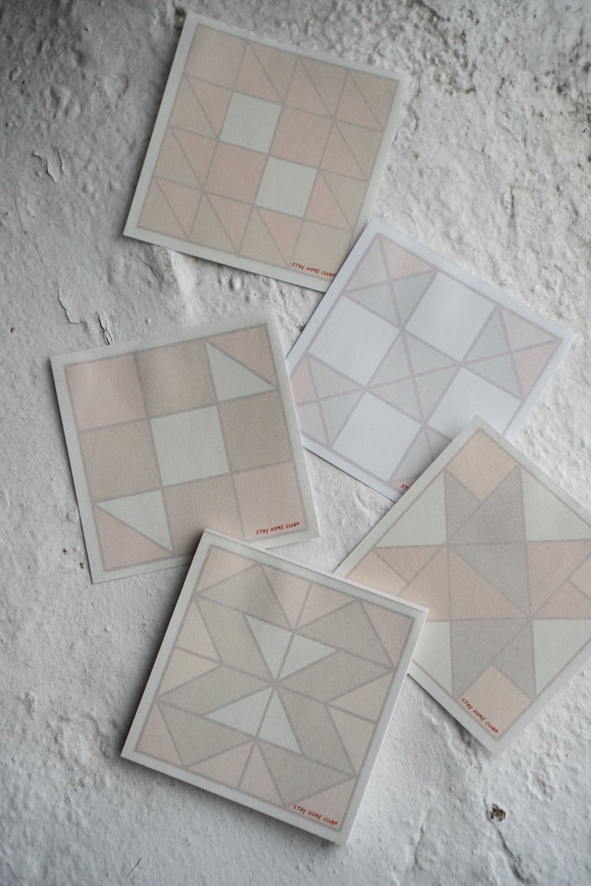 Quilt Block Notepad - Traditional