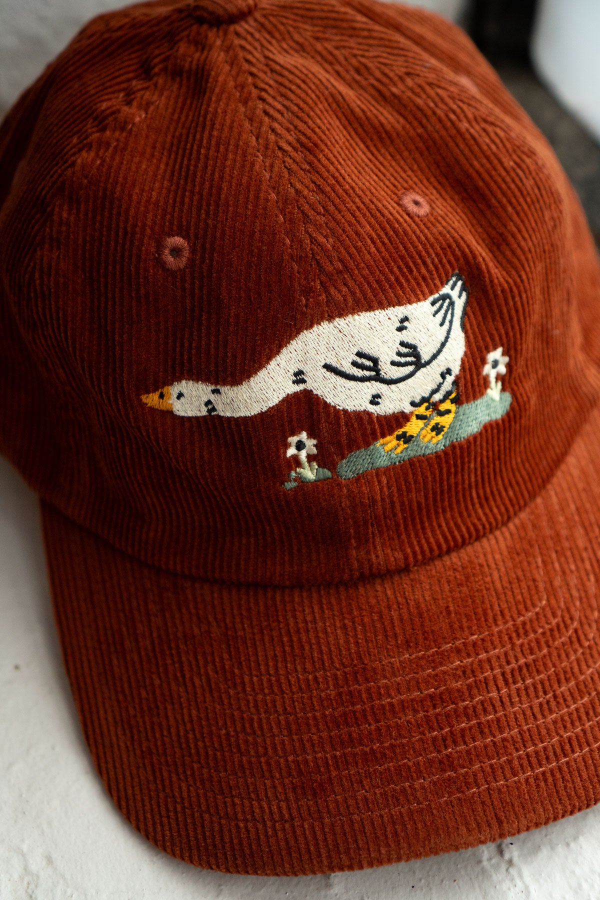 Casquette en Velours Côtelé 'Reaching'