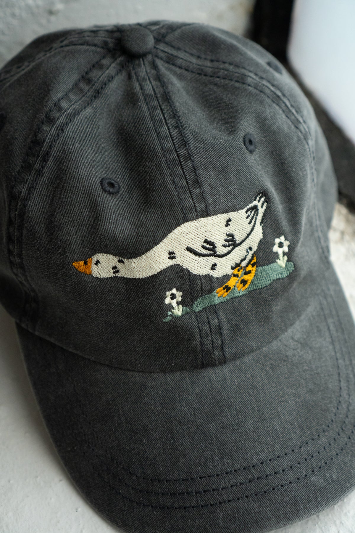 Reaching Dad Hat | Vintage Black