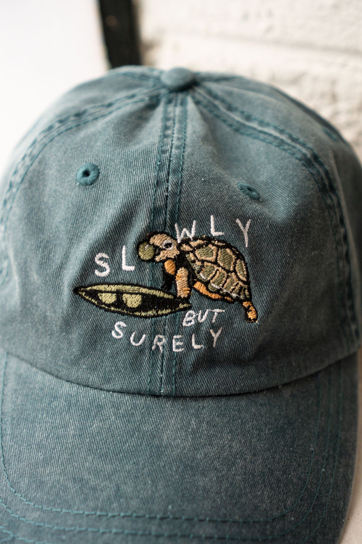 Slowly Turtle Dad Hat