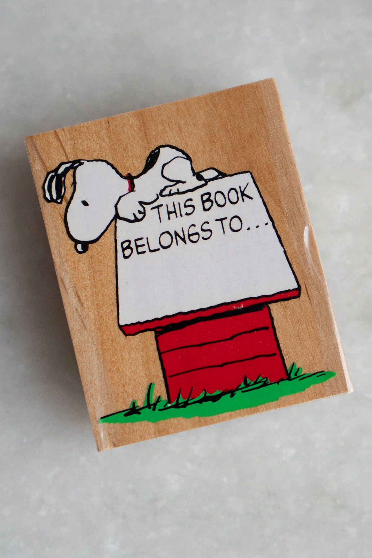 Vintage Peanuts® Rubber Stamps