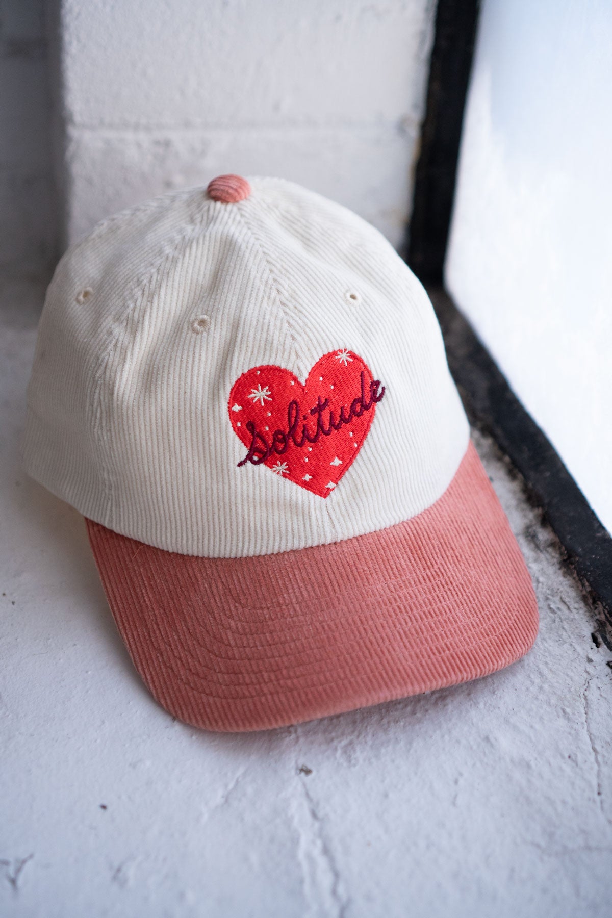 Solitude Two-Tone Corduroy Dad Hat