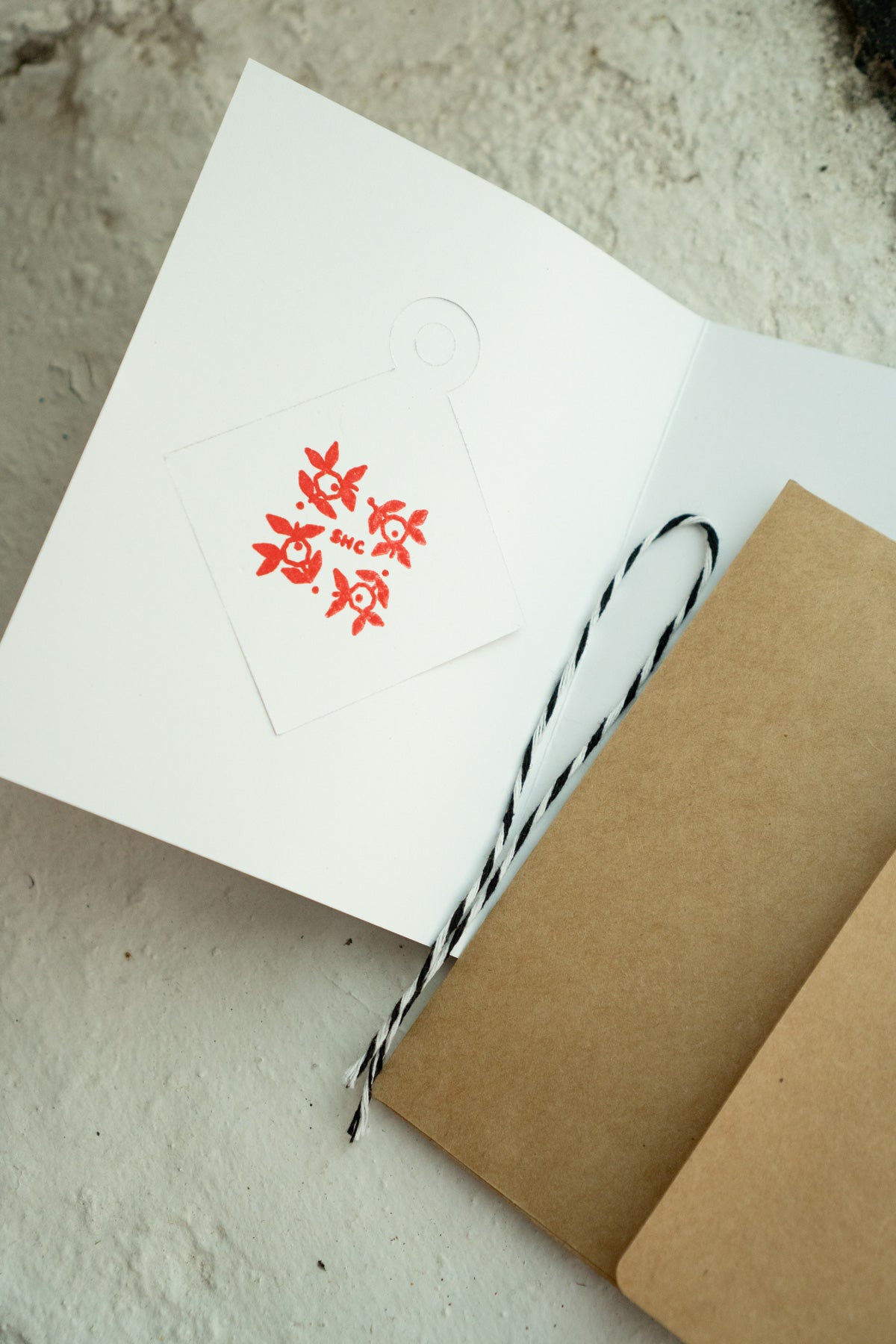 Spooky Season's Greetings - Punch-Out Ornament Card
