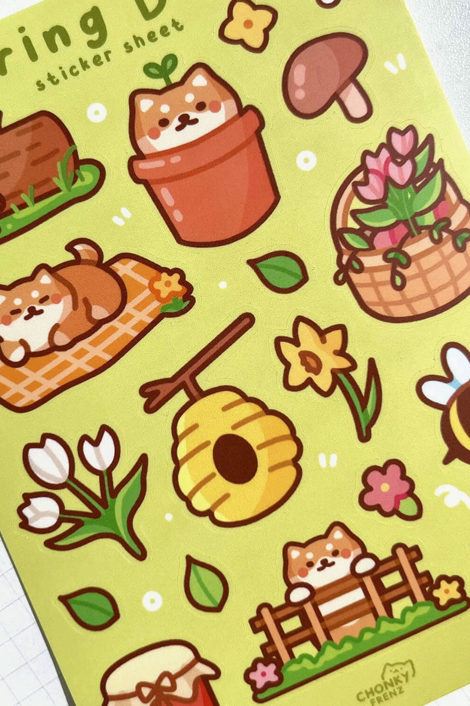 Spring Days - Sticker Sheet