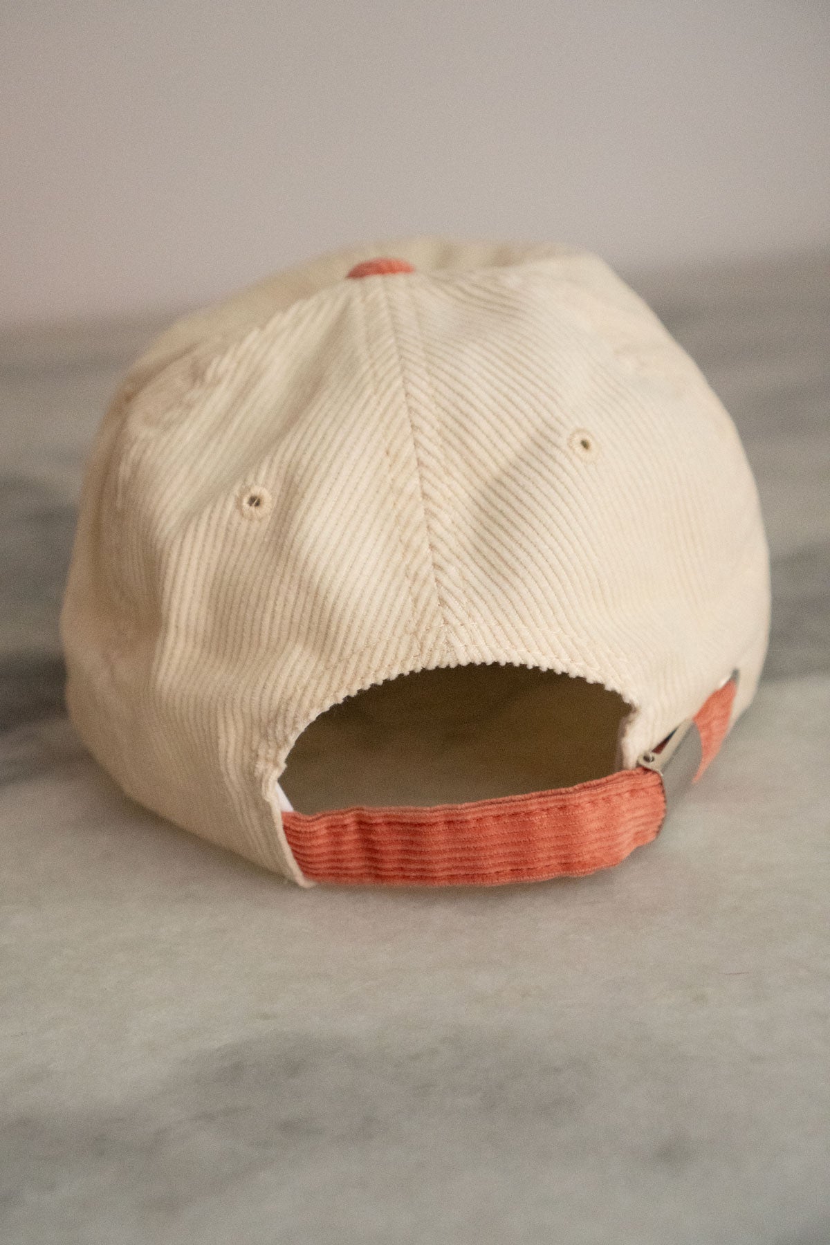 Flower Ball Patched Corduroy Dad Hat