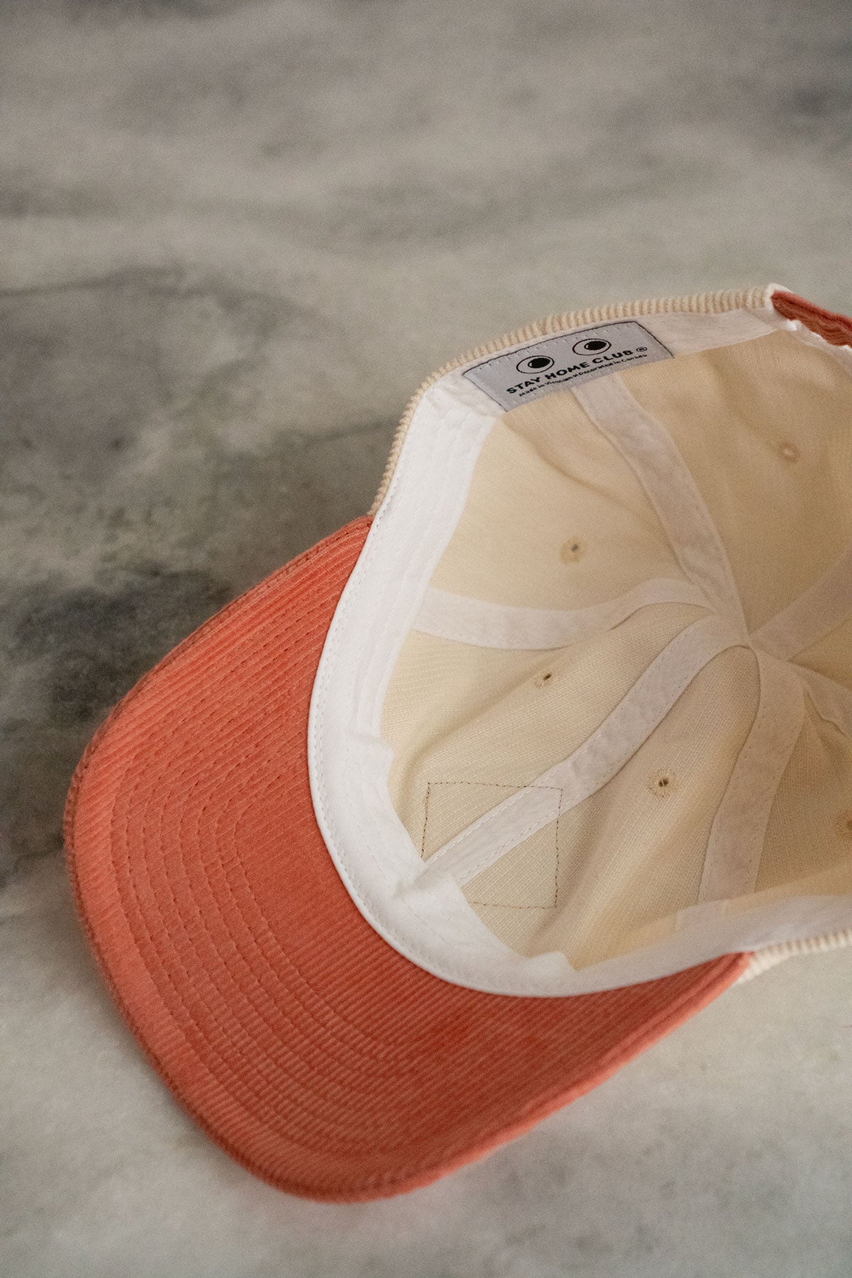 Flower Ball Patched Corduroy Dad Hat