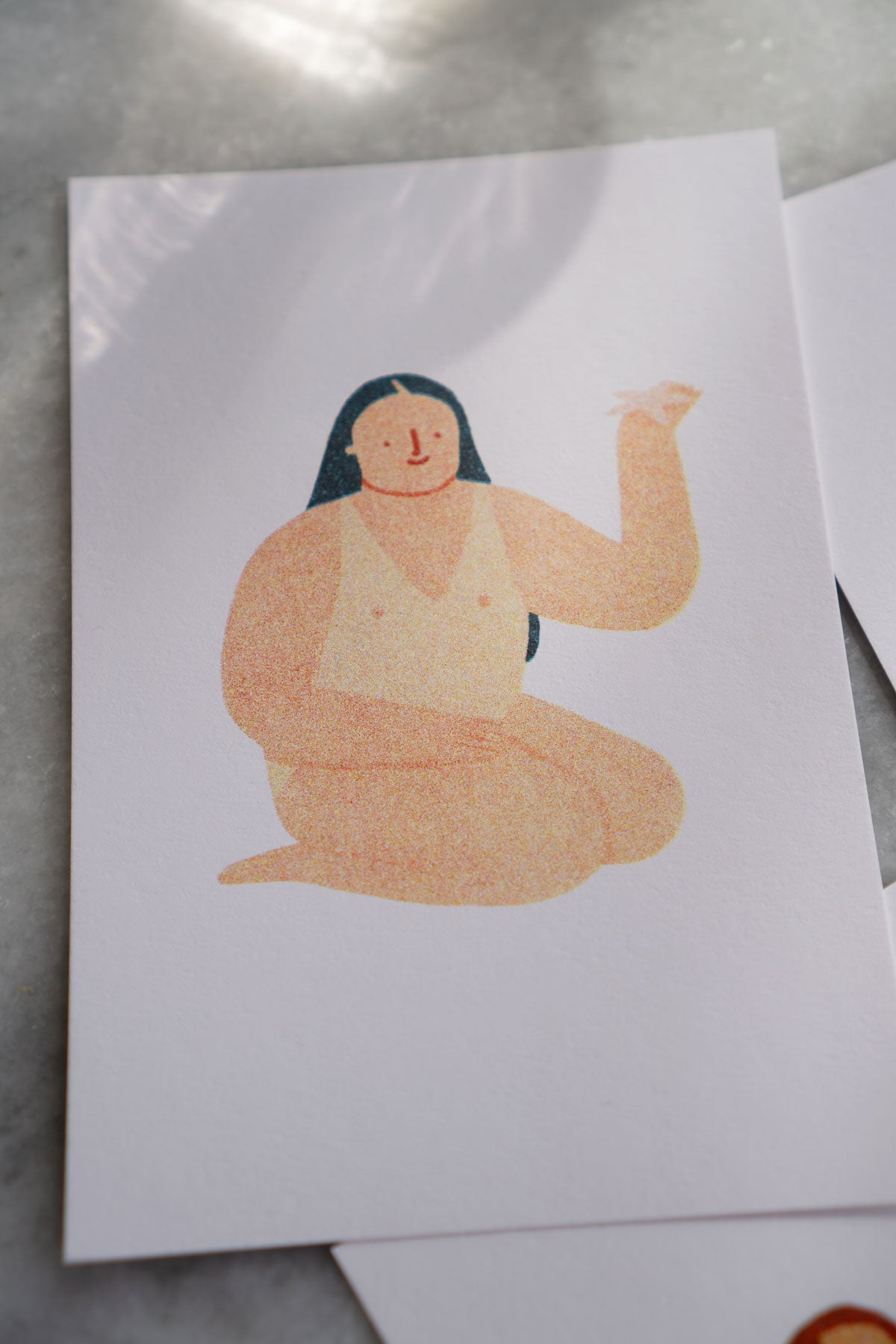 Sunbathers Mini Riso Print Set