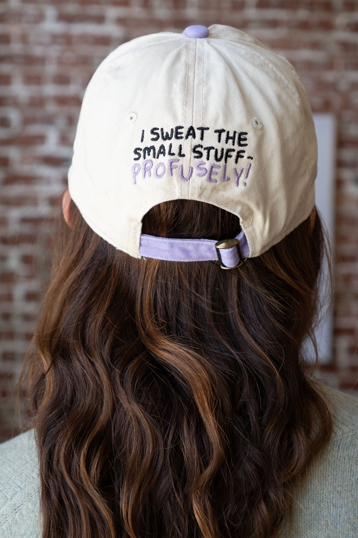 Sweat the Small Stuff Front & Back Dad Hat