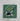 Patch with woven image of a frog in workout gear and the phrase "I sweat the small stuff - profusely!"