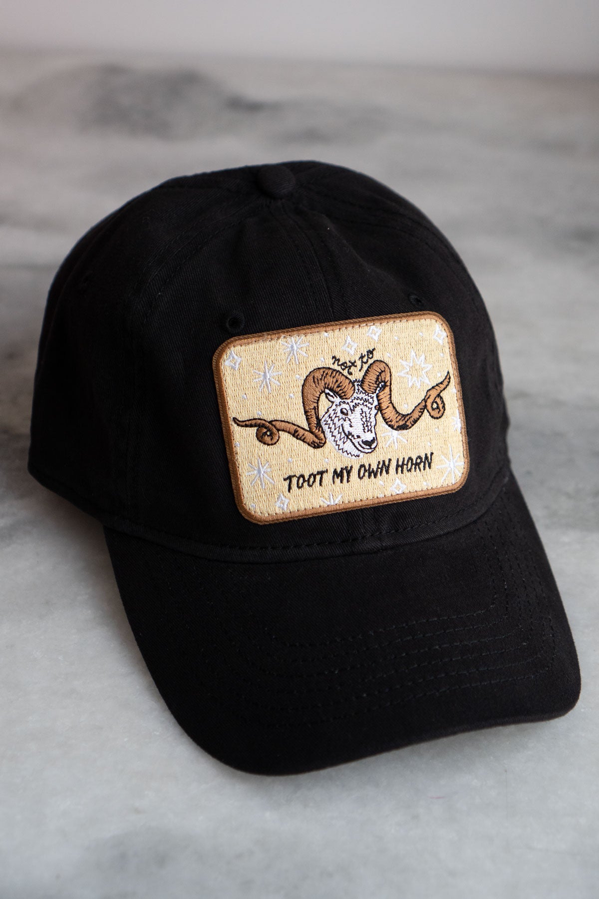 Toot my Own Horn Patched Dad Hat