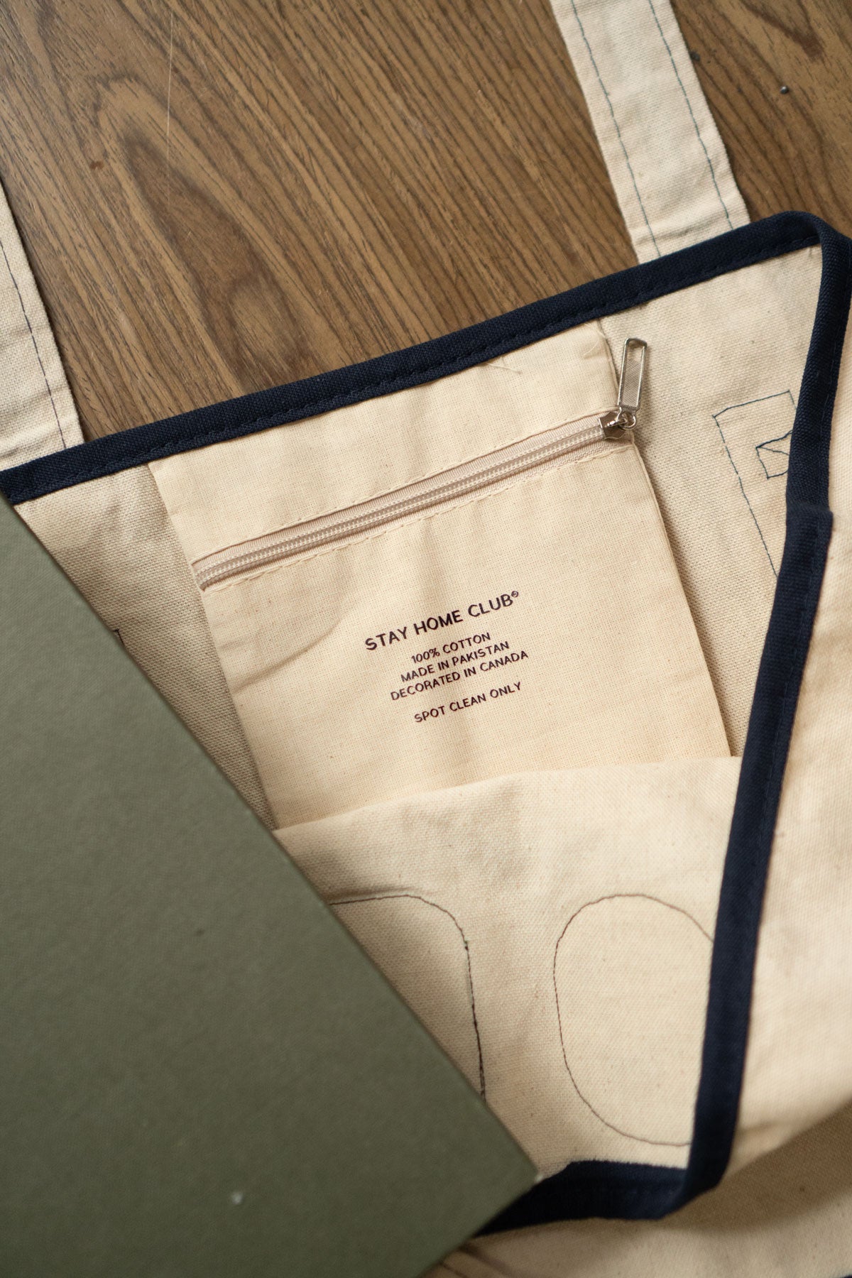 Two-Tone Biggie Tote - Pick-Your-Patch