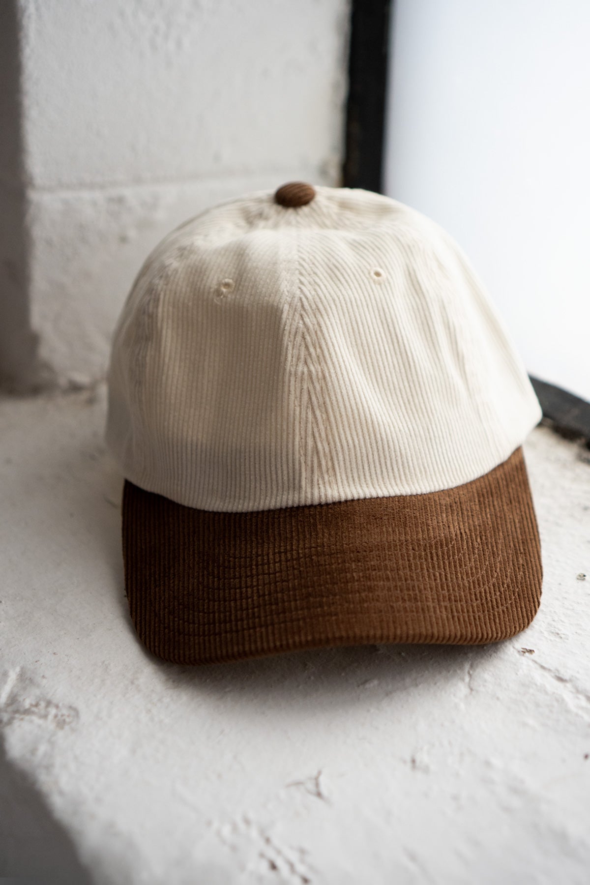 Patched Corduroy Dad Hat - Pick Your Patch