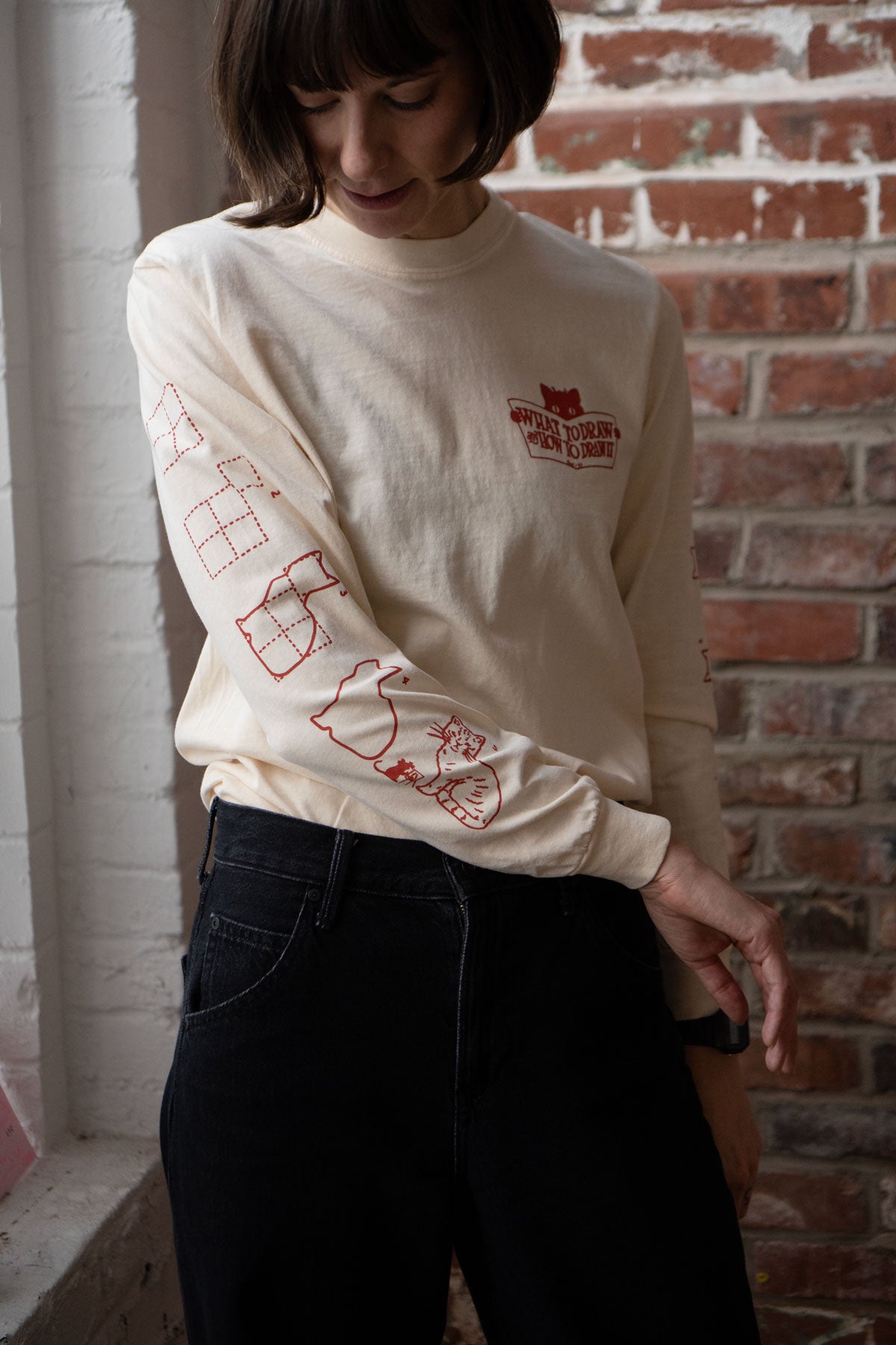 What to Draw Long Sleeve Tee