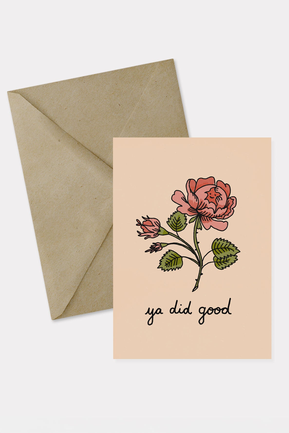 Ya Did Good card