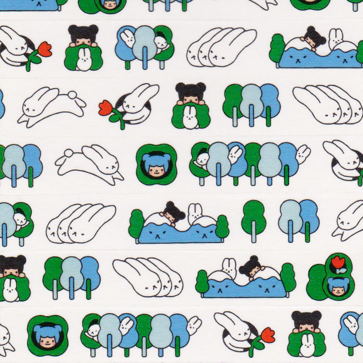 Ruban Décoratif 'Little Friends'