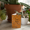 Yellow floral congratulations card