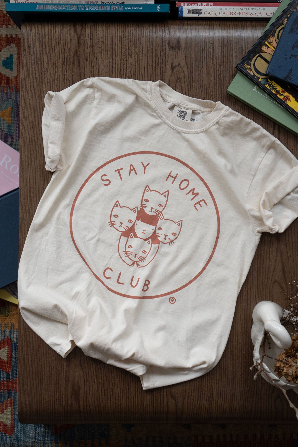 Stay Home Club Logo T-Shirt