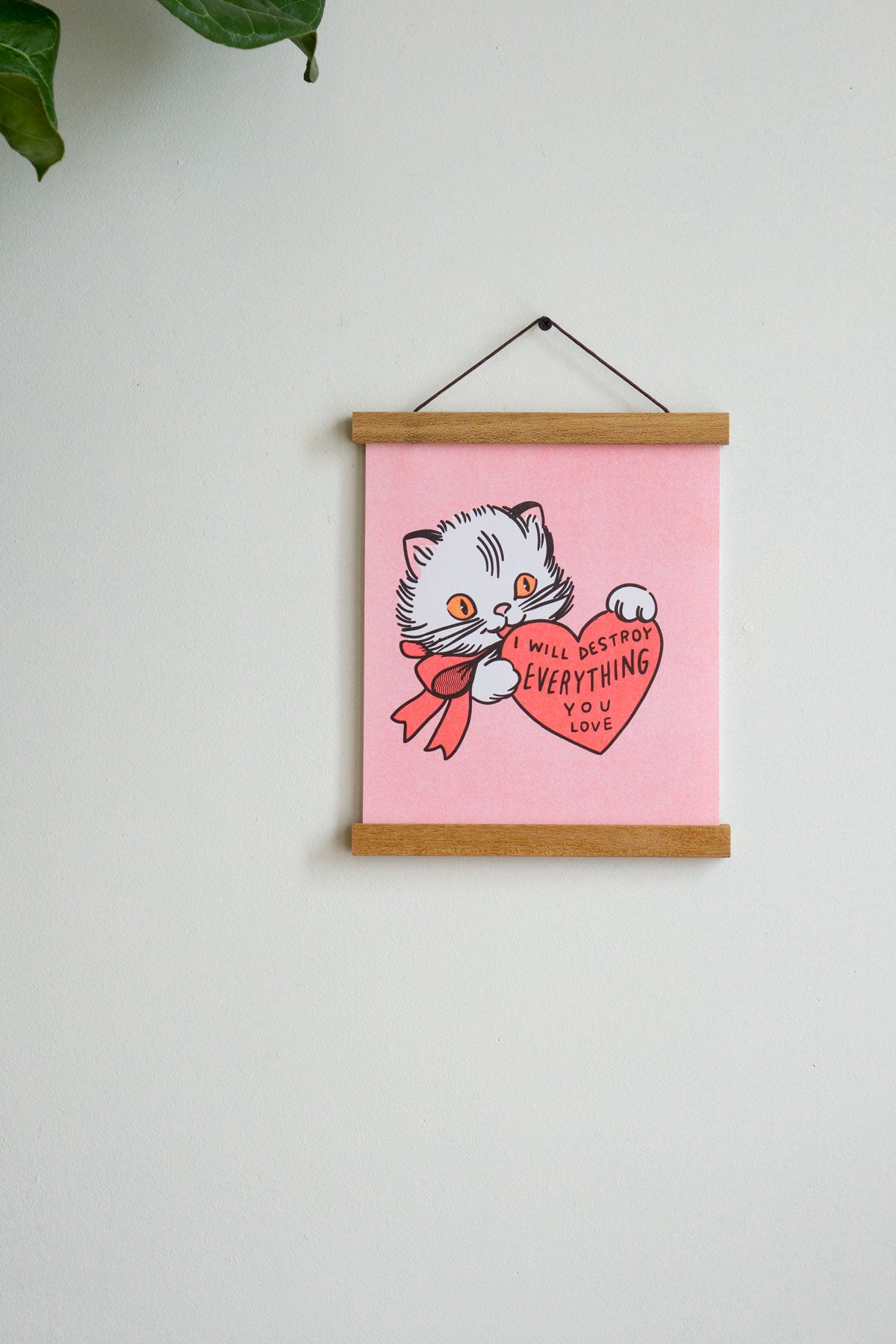 Magnetic Wooden Art Hangers